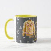 Tacky-Christmas-Pullover 2. Platz Gewinner Contest Tasse (Links)