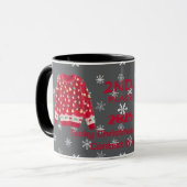 Tacky-Christmas-Pullover 2. Platz Gewinner Contest Tasse (Vorderseite Links)