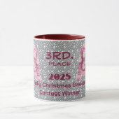 Tacky-Christmas-Pullover 3. Platz Gewinner Contest Tasse (Zentrum)
