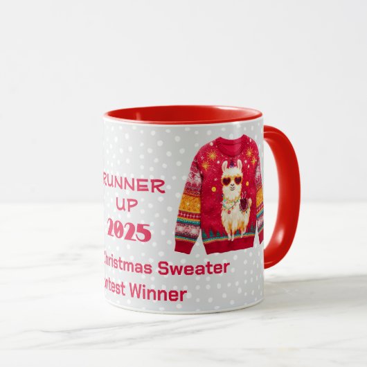 Tacky-Christmas-Pullover-Teilnehmer AN DER ZWEITEN Tasse (VorderseiteRechts)