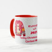 Tacky-Christmas-Pullover-Teilnehmer AN DER ZWEITEN Tasse (Vorderseite Links)