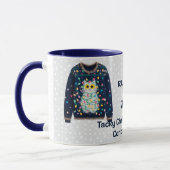Tacky-Christmas-Pullover-Teilnehmer-zweiter-Preis- Tasse (Links)