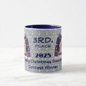Tacky Christmas Sweater 3rd. Place Contest Winner  Tasse (Zentrum)