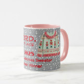 Tacky Christmas Sweater 3rd. Place Contest Winner  Tasse (VorderseiteRechts)
