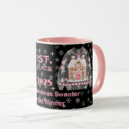 Tacky Christmas Sweater Contest Winner Mug Tasse