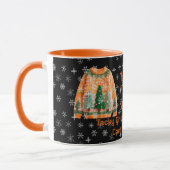 Tacky Christmas Sweater Contest Winner Mug Tasse (Links)