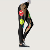 Tacky Christmas Tennis Rentier mit Tennisball Leggings (Rechts)