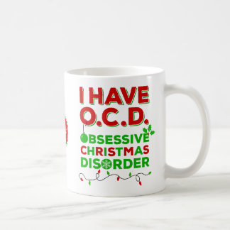 Tacky Obsessive Weihnachtskrankheiten Tasse