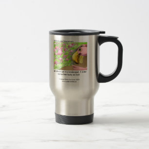 Tacky Pink Flamingo Lustiger Reisebechcher Reisebecher