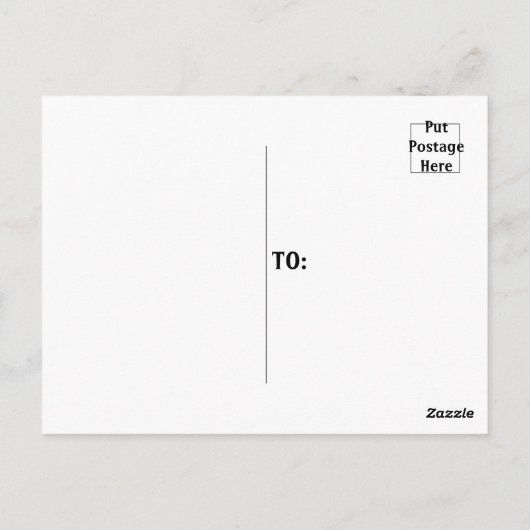 Tacky Ugly Sweater Christmas Party Einladung Postkarte (Rückseite)