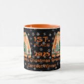 Tacky-Weihnachts-Pullover-Wettbewerb-Gewinner-Tass Tasse (Zentrum)