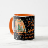 Tacky-Weihnachts-Pullover-Wettbewerb-Gewinner-Tass Tasse (Vorderseite Links)