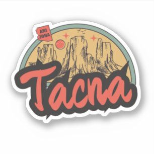 Tacna, Arizona-Aufkleber Aufkleber