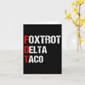 Taco11 Karte (Gelbe Blume)