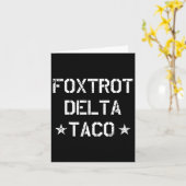 Taco15 Karte (Gelbe Blume)