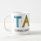 TACO 11oz Tasse - Weiß (Links)