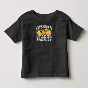 Taco 2. Geburtstag Jungen Mädchen Geburtstag Kleinkind T-shirt