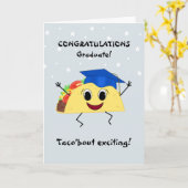 Taco Abschluss Card für jedermann Karte (Gelbe Blume)