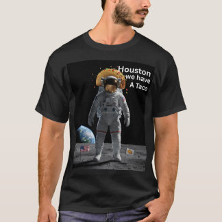 Taco Astronaut im Weltraum Der sonnige T - Shirt