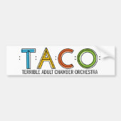 TACO Autoaufkleber (Vorne)