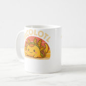 Taco Axolotl Funny Axolotl Taco Lover For Adults Kaffeetasse (Vorderseite Links)
