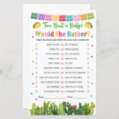 Taco Baby Dusche würde sie eher Spiel Cacti Thema (Vorne/Hinten)