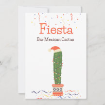 Taco-Bar Mexicanisches Essen Kaktus Fiesta-Tischsc