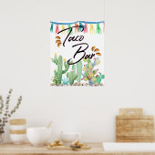 Taco Bar Poster | Taco-Party (Küche)