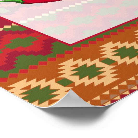 Taco Bar Sign Poster (Ecke)