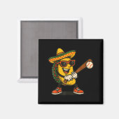 Taco Baseball Cinco de Mayo Magnet (Vorderseite/Rückseite)