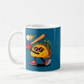 Taco Baseball mexikanisch cinco de mayo Männer Kin Kaffeetasse (Links)