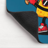 Taco Baseball mexikanisch cinco de mayo Männer Kin Mousepad (Ecke)