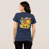 Taco Bell Tri-Blend Shirt (Rückseite voll)