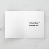 Taco Birthday Card Karte (Innenseite)