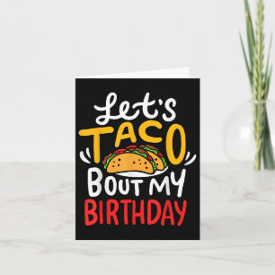 Taco Birthday Cinco De Mayo Karte