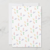 Taco Birthday Einladung (Rückseite)