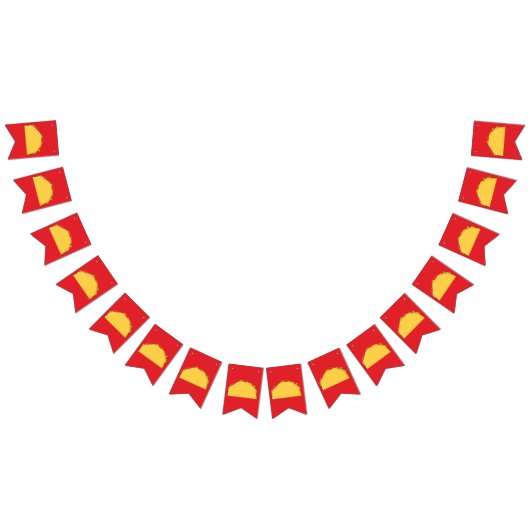 Taco Birthday Party Mexikanisches Essen Wimpelkette (Alle)