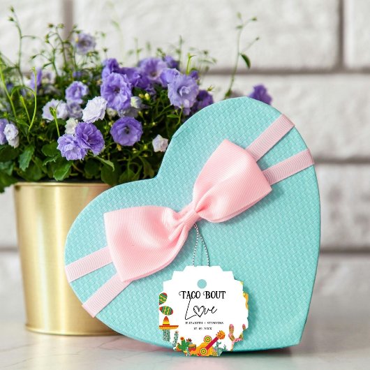 Taco bou Liebe Engagement Partei Geschenkanhänger