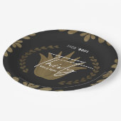 Taco' Bout 30 | Black/Gold Tequila Paper Teller (Schrägansicht)