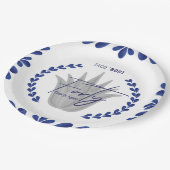 Taco' Bout 40 | Teller von blauem Tequila-Papier (Schrägansicht)