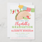 Taco Bout A Abschluss Fiesta Foto Abschluss Einladung (Vorderseite)