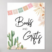 Taco Bout A Baby Boho Kinderdusche Bücher und Gesc Poster (Vorne)