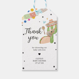 Taco Bout A Baby Cactus Baby Shower Fevor Tags Geschenkanhänger