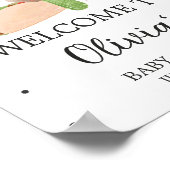 Taco Bout A Baby Cactus Willkommen Poster (Ecke)