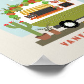 Taco Bout a Baby Camper Neutral Baby Dusche Poster (Ecke)