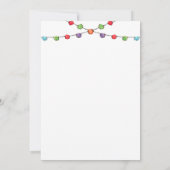 Taco Bout A Baby Couple's Baby Shower Fiesta Einladung (Rückseite)