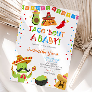 Taco Bout a Baby Dusche Einladung