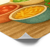 Taco Bout A Baby Fiesta Baby Shooter Willkommenspe Poster (Ecke)