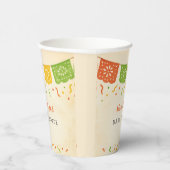 Taco Bout A Baby Fiesta Baby Shooting Paper Cups Pappbecher (Rechts)