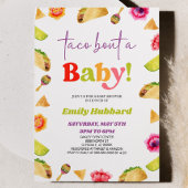Taco Bout A Baby! Fiesta Baby Shower Einladung